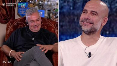 Guardiola ospite a Che Tempo che fa da Fazio parla di Roby Baggio e si emoziona: “Lui il più forte”