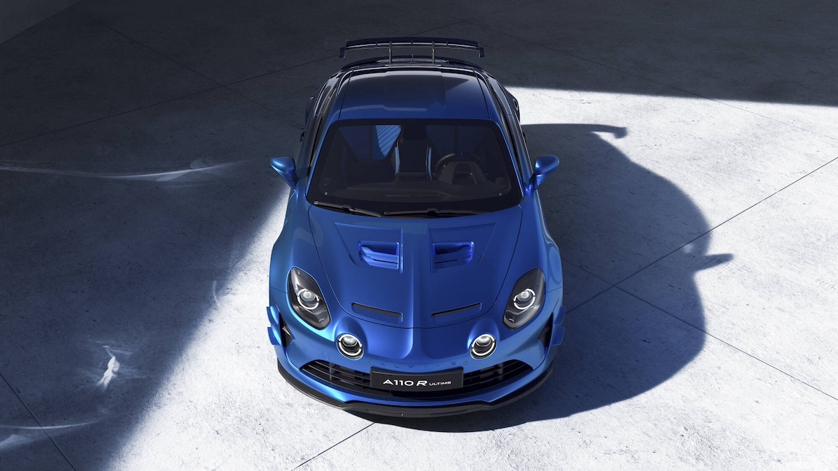 Alpine A110 R Ultime: la sportiva più estrema di Alpine in serie limitata debutta al Salone di Parigi 2024