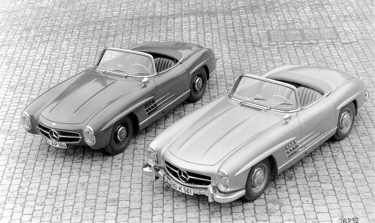 Mercedes-Benz Italia celebra le Cabriolet ad Auto e Moto d’Epoca 2024