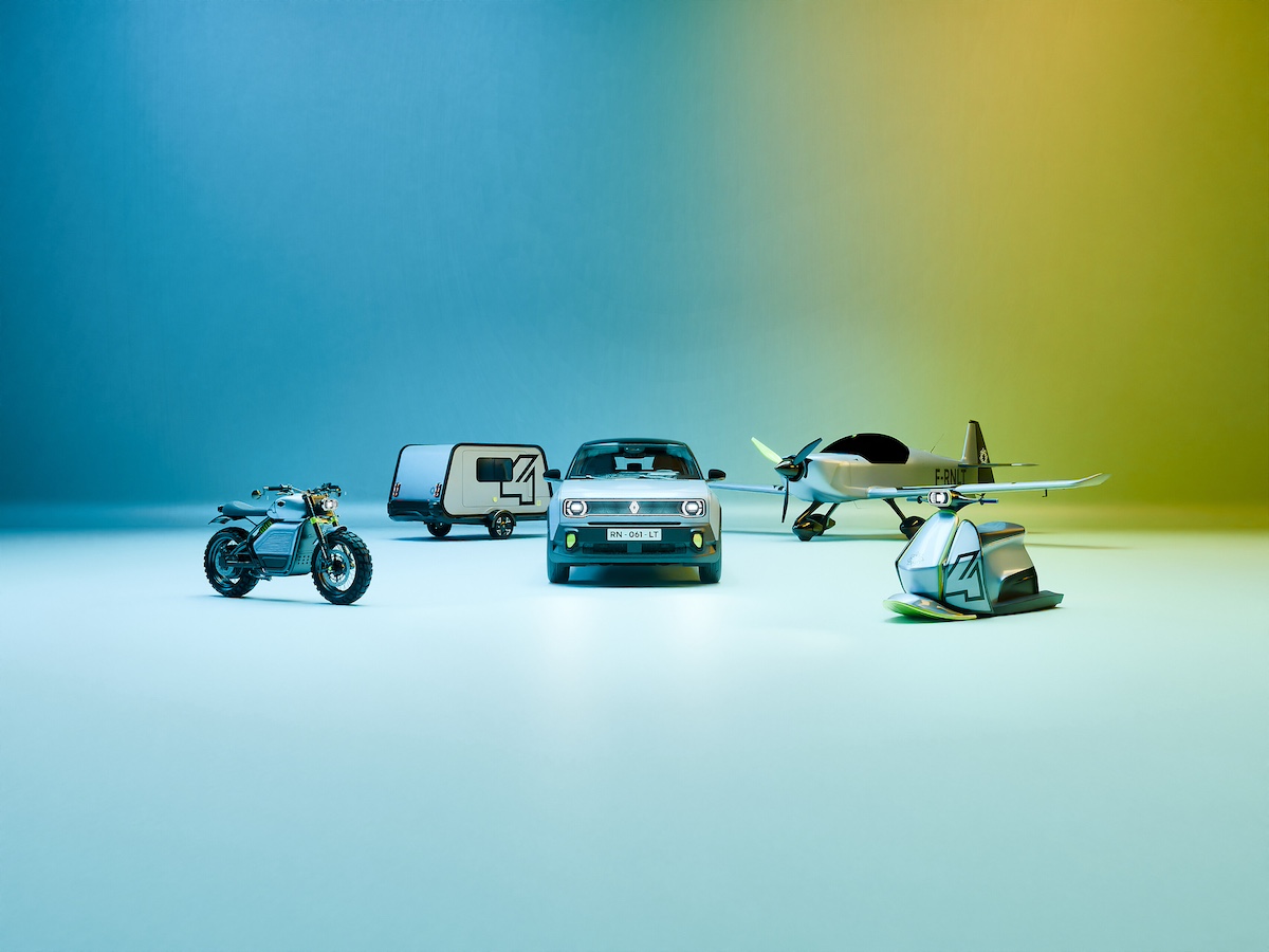 Renault 4 E-Tech Electric: quattro collaborazioni esclusive per una mobilità sostenibile al Salone di Parigi 2024 Renault 4 E-Tech Electric: quattro collaborazioni esclusive per una mobilità sostenibile al Salone di Parigi 2024