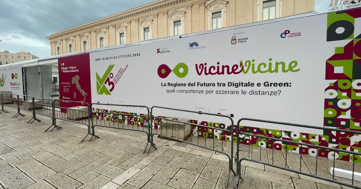‘Vicine Vicine’ III Festival Regioni e Province autonome: a Bari anche Mattarella ‘Vicine Vicine’ III Festival Regioni e Province autonome: a Bari anche Mattarella