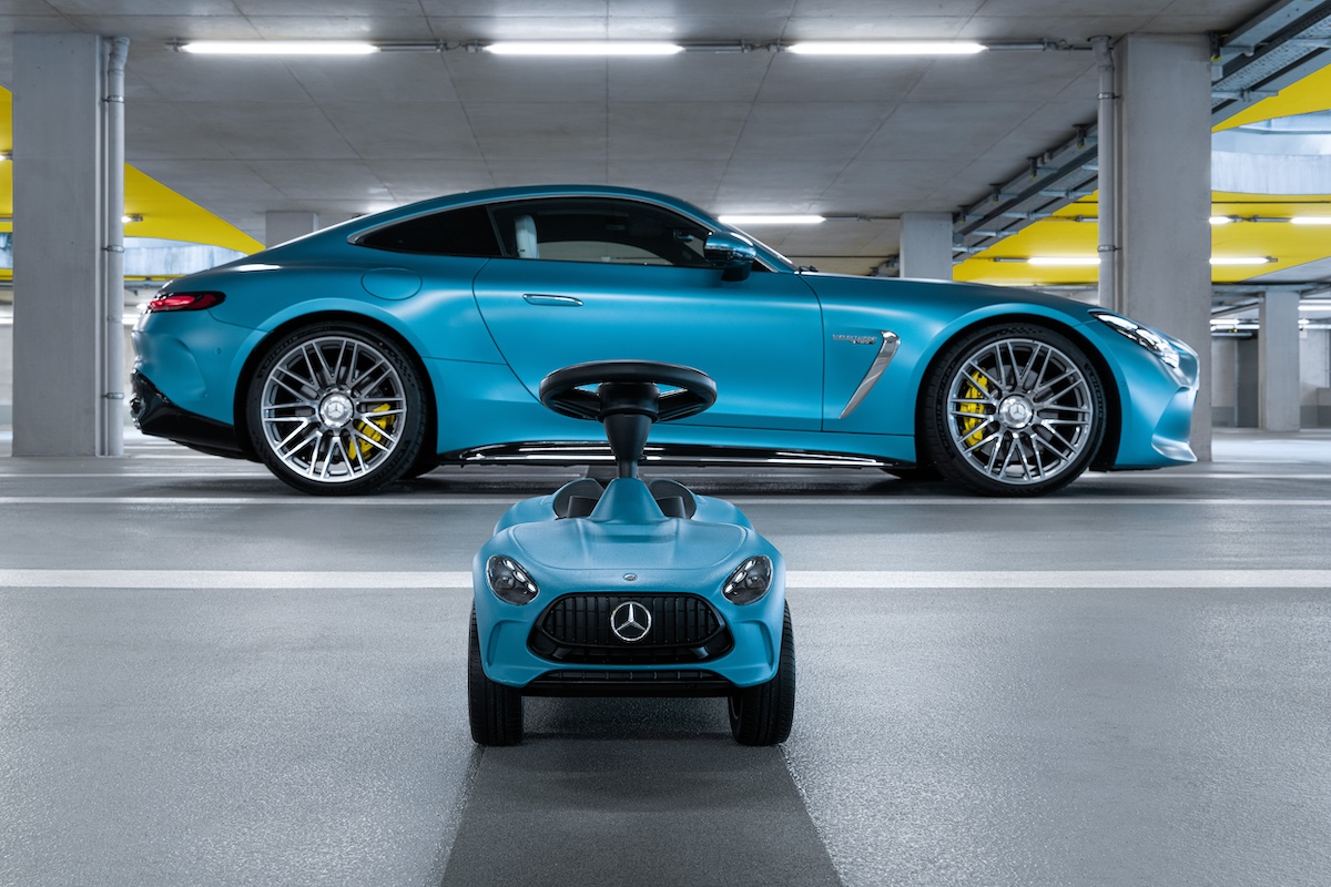 Mercedes-Benz presenta la nuova Bobby-AMG GT: l’auto per bambini ispirata alla AMG GT Mercedes-Benz presenta la nuova Bobby-AMG GT: l’auto per bambini ispirata alla AMG GT