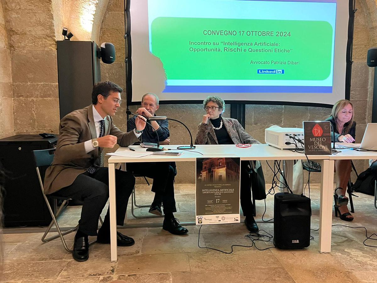 AI – Opportunità, Rischi e Questioni Etiche. Canosa, Museo dei Vescovi