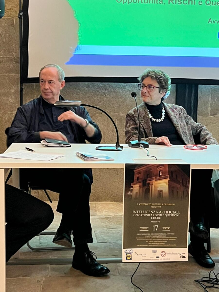 AI – Opportunità, Rischi e Questioni Etiche. Canosa, Museo dei Vescovi