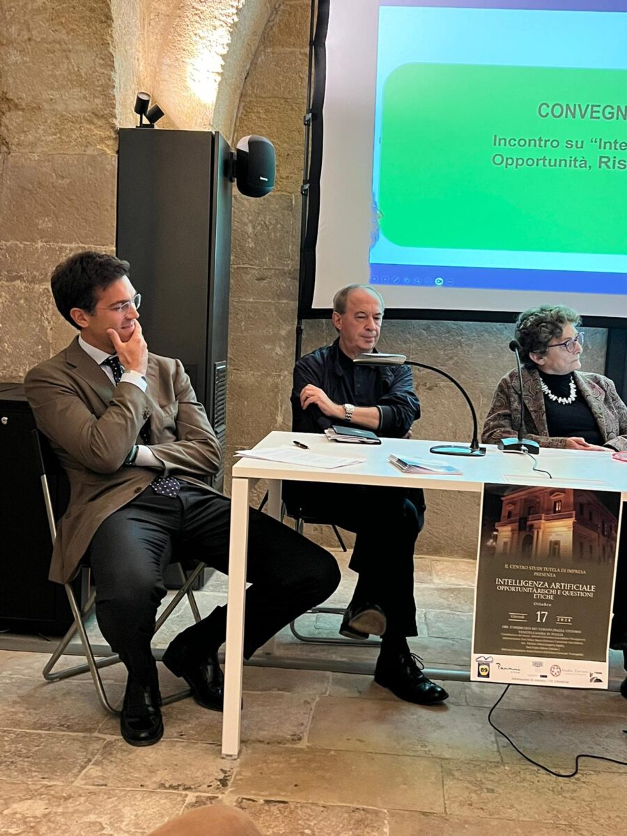 AI – Opportunità, Rischi e Questioni Etiche. Canosa, Museo dei Vescovi
