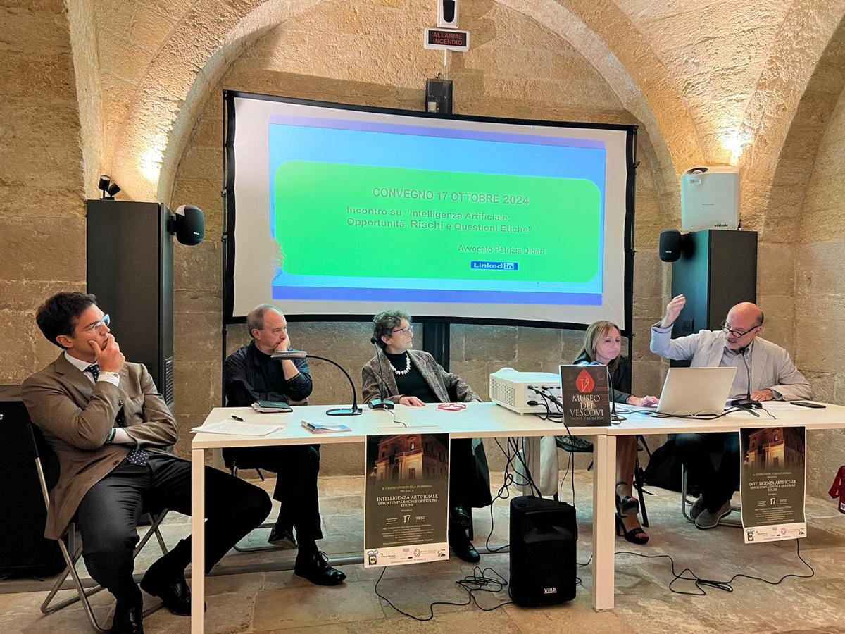 AI – Opportunità, Rischi e Questioni Etiche. Canosa, Museo dei Vescovi