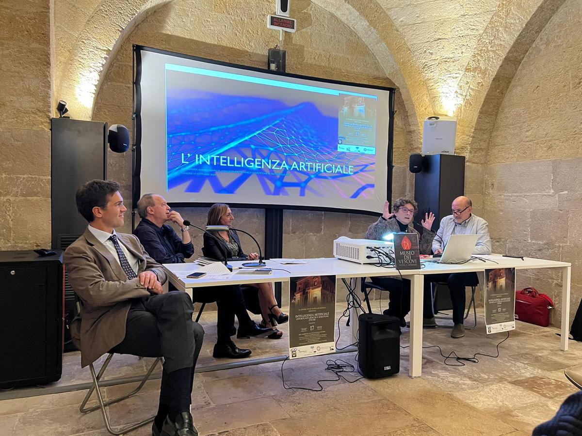 AI – Opportunità, Rischi e Questioni Etiche. Canosa, Museo dei Vescovi