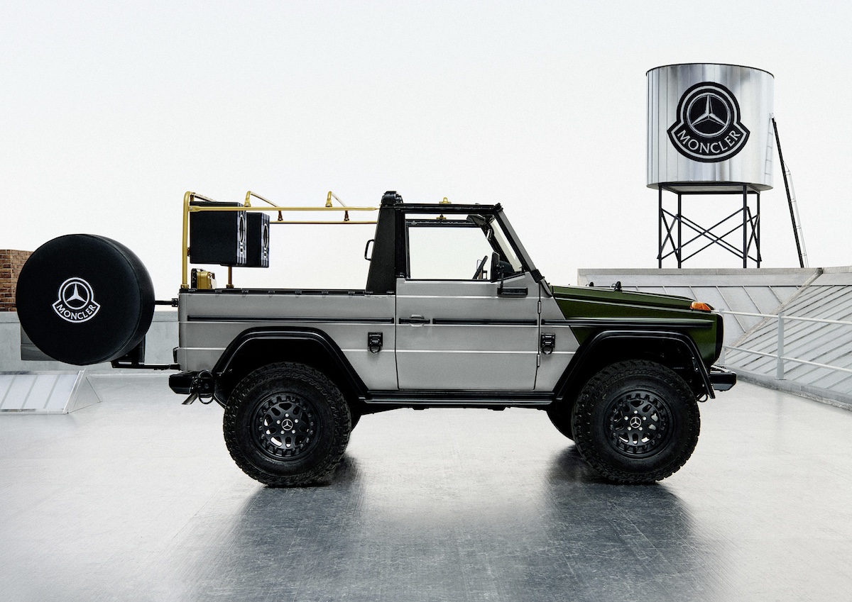 Mercedes-Benz e Moncler by NIGO reinventano il passato con il progetto ‘G-Class Past II Future’