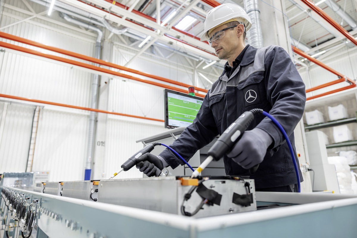 Mercedes-Benz: nuova fabbrica di riciclaggio batterie a Kuppenheim per la crescita sostenibile Mercedes-Benz: nuova fabbrica di riciclaggio batterie a Kuppenheim per la crescita sostenibile