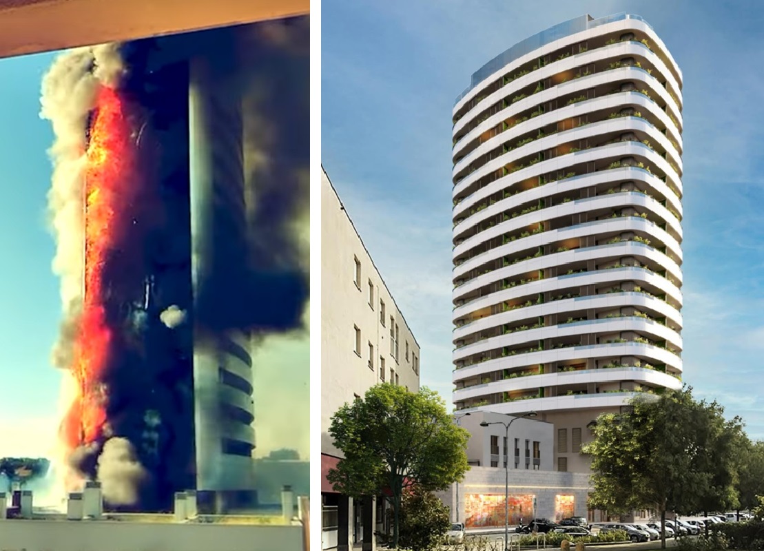 Da Torre del Moro a Torre Seta: il nuovo volto dell’edificio. FOTO-VIDEO Da Torre del Moro a Torre Seta: il nuovo volto dell’edificio. FOTO-VIDEO