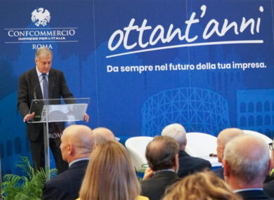 Roma, Confcommercio compie 80 anni: l’impegno contro l’usura e le iniziative per il Giubileo