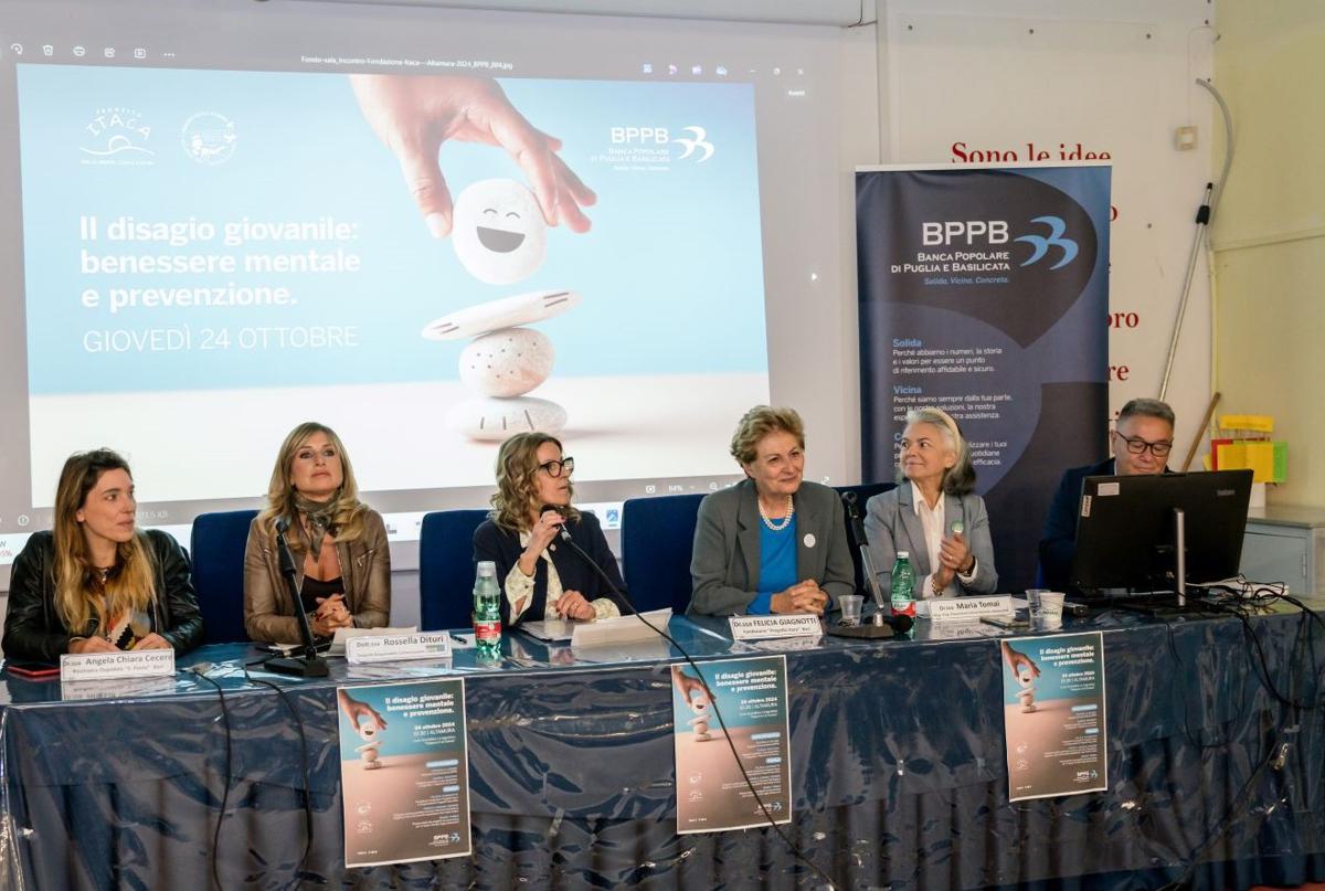 Altamura, BPPB: ‘Il disagio giovanile: benessere mentale e prevenzione’ Altamura, BPPB: ‘Il disagio giovanile: benessere mentale e prevenzione’