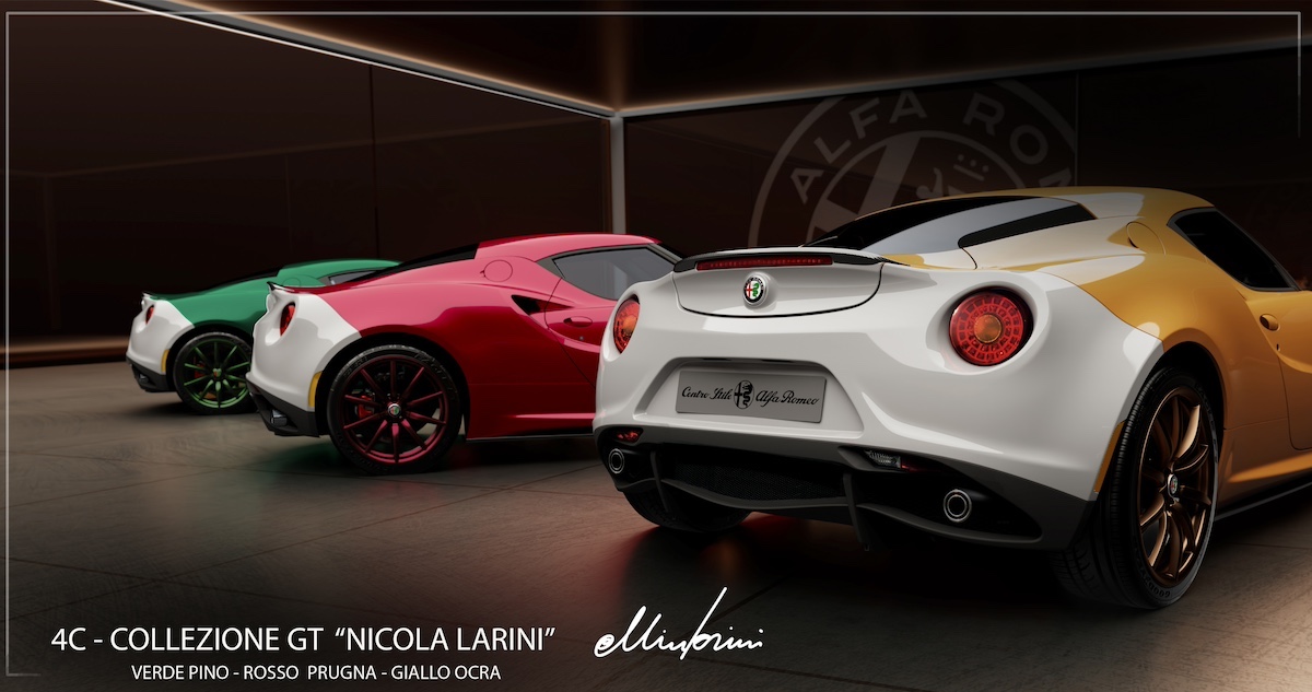Alfa Romeo 4C – Collezione GT “Nicola Larini”: un tributo alla leggenda del DTM Alfa Romeo 4C – Collezione GT “Nicola Larini”: un tributo alla leggenda del DTM