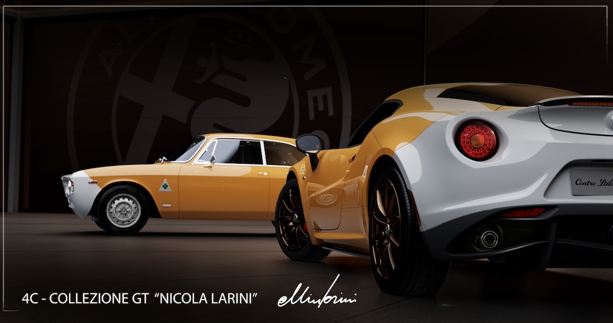 Alfa Romeo 4C – Collezione GT “Nicola Larini”: un tributo alla leggenda del DTM Alfa Romeo 4C – Collezione GT “Nicola Larini”: un tributo alla leggenda del DTM