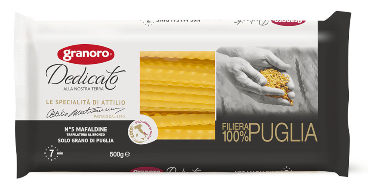 Granoro tra i fondatori della ‘Filiera Pasta’ col progetto ‘Dedicato’