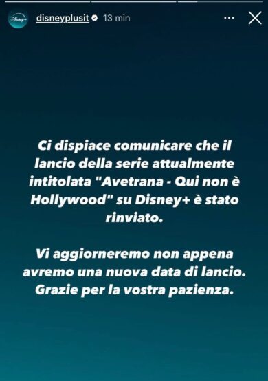 Avetrana, la serie sull’omicidio di Sarah Scazzi torna in onda ma cambia titolo: ecco la nuova data di uscita