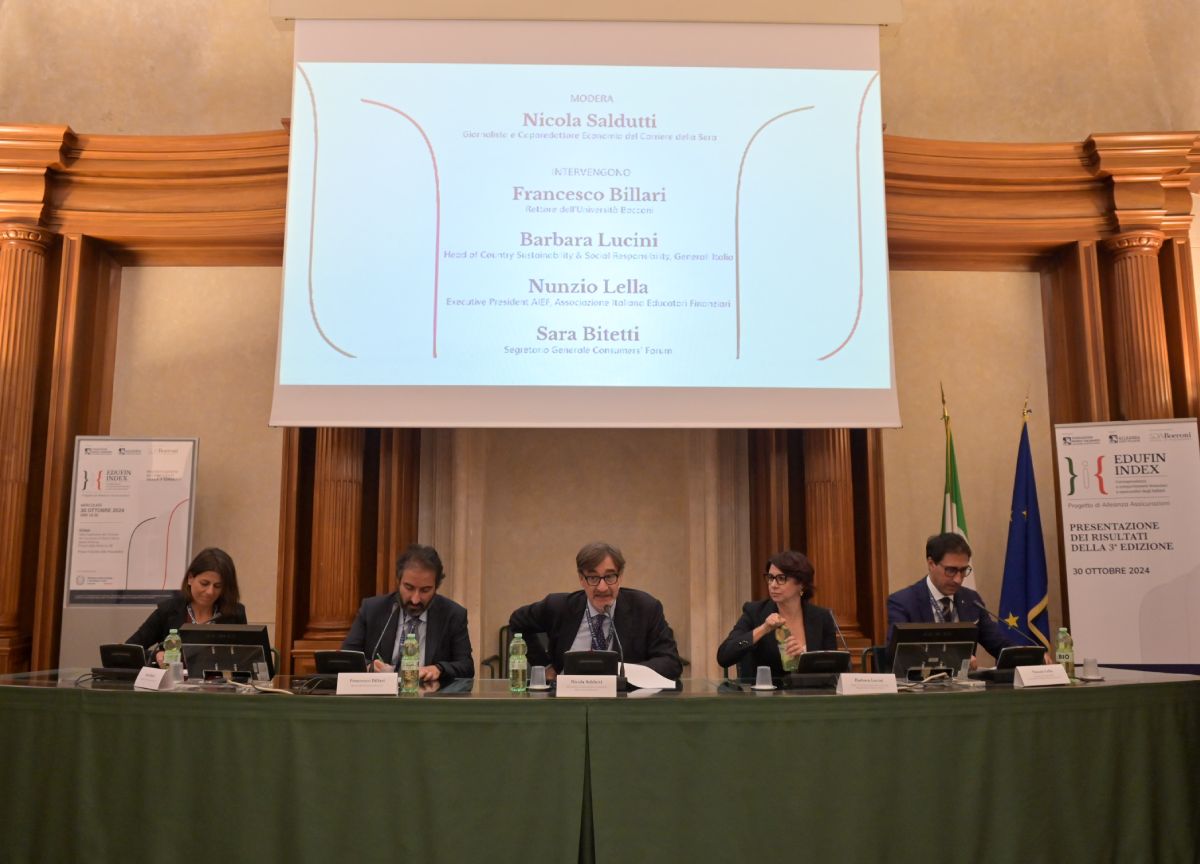 Alleanza Assicurazioni, Edufin Index 2024: la cultura finanziaria degli italiani è ancora insufficiente Alleanza Assicurazioni, Edufin Index 2024: la cultura finanziaria degli italiani è ancora insufficiente