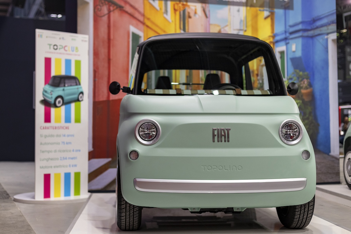 Fiat Topolino protagonista all’EICMA 2024 con la campagna educativa “Top Club” Fiat Topolino protagonista all’EICMA 2024 con la campagna educativa “Top Club”