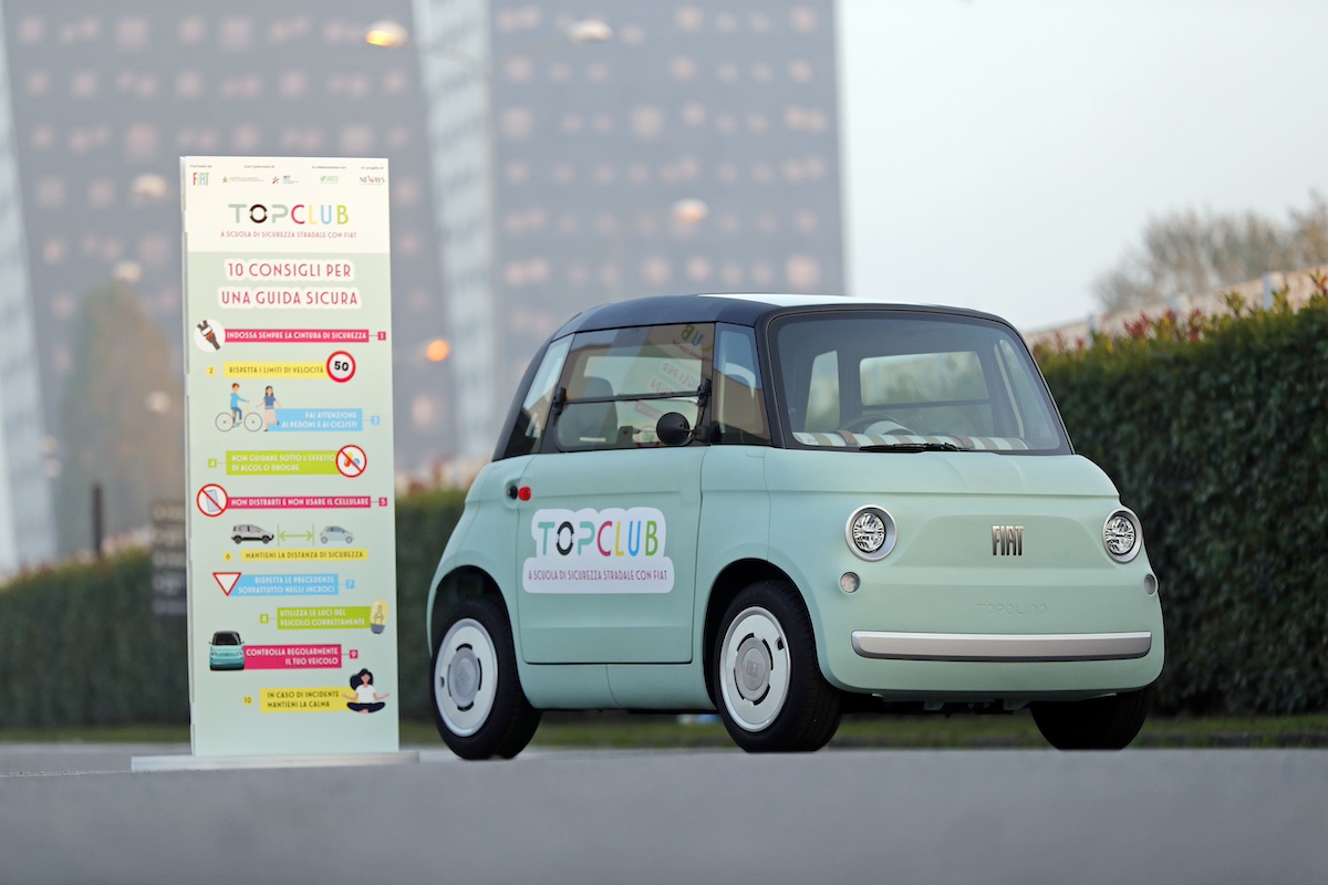 Fiat Topolino protagonista all’EICMA 2024 con la campagna educativa “Top Club” Fiat Topolino protagonista all’EICMA 2024 con la campagna educativa “Top Club”