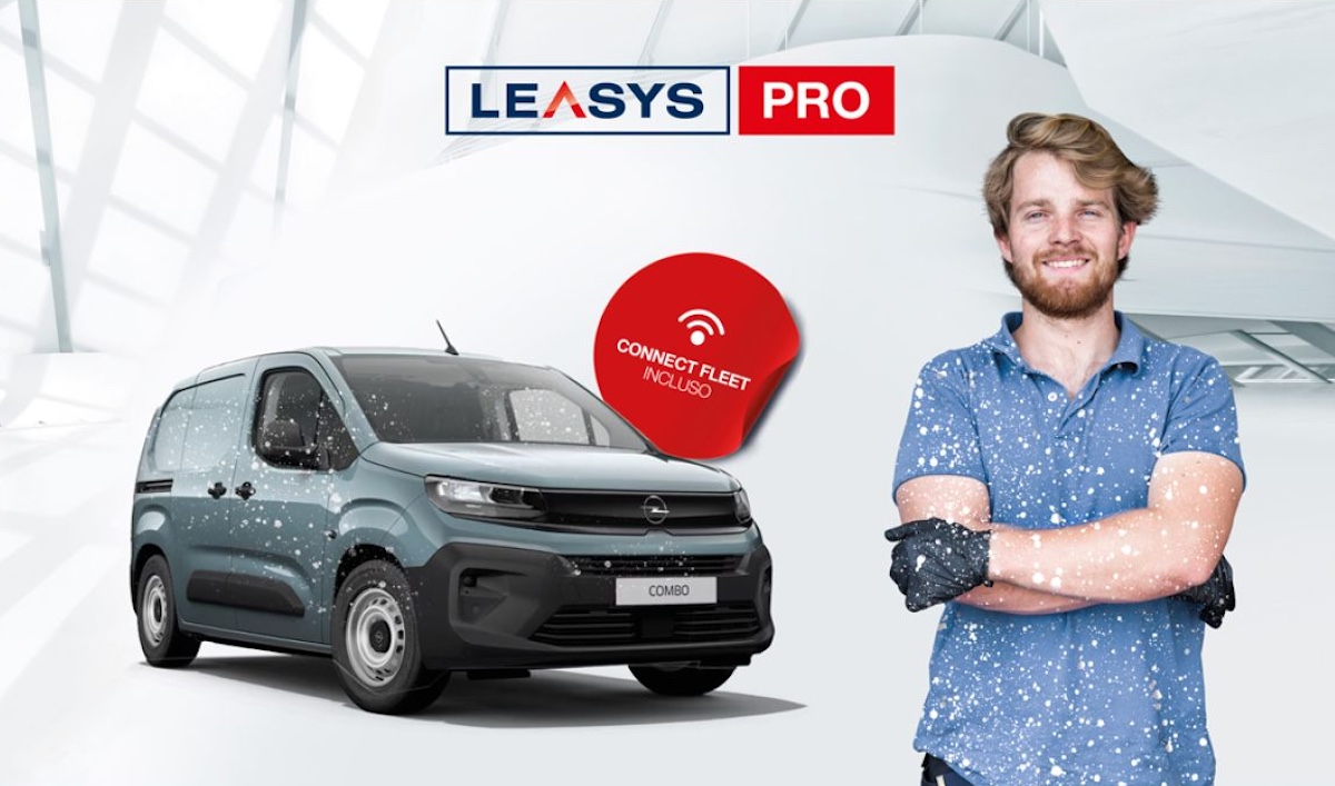Leasys PRO: noleggio veicoli commerciali per PMI e professionisti con connessione digitale avanzata Leasys PRO: noleggio veicoli commerciali per PMI e professionisti con connessione digitale avanzata