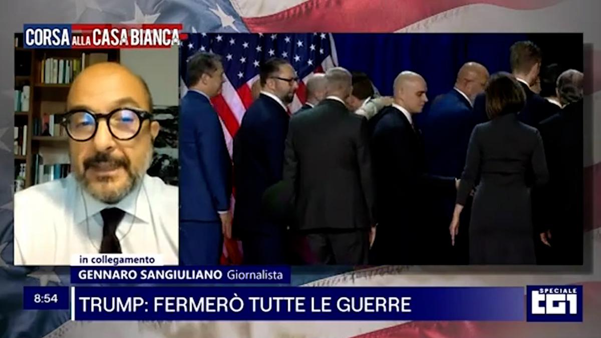 Sangiuliano torna in tv al Tg1 come grande esperto di Usa. Così l’ex ministro dopo il caso Boccia si è ripreso la scena