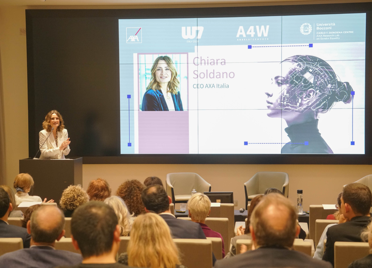 AXA Italia, con Women 7 e Angels For Women per un confronto su “Donne e intelligenza artificiale” AXA Italia, con Women 7 e Angels For Women per un confronto su “Donne e intelligenza artificiale”