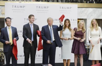 Donald Trump, la burrascosa vita privata del neo Presidente USA con cinque figli tra mogli diverse