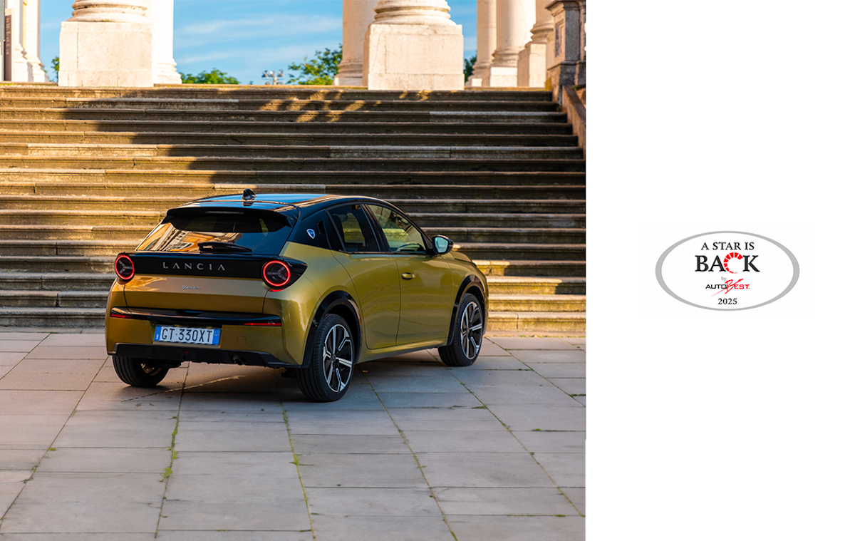 Lancia si aggiudica il premio “A STAR IS BACK” di AUTOBEST per il rinascimento del marchio Lancia si aggiudica il premio “A STAR IS BACK” di AUTOBEST per il rinascimento del marchio