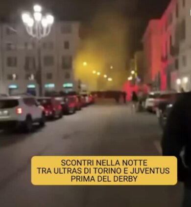 Derby Juve-Torino, maxi rissa tra ultras con bastoni e cinture: 10 fermi e un arresto. VIDEO