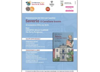 Comune di Noci, il 18 novembre la presentazione del libro “Saverio il Cavaliere buono”
