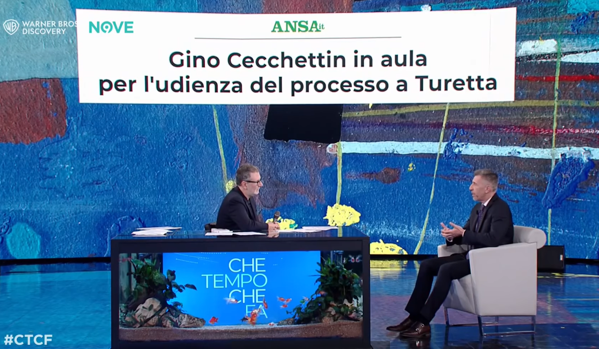 Ascolti tv, Che tempo che fa (con Cecchettin-Fagnani) in discesa. Sinner su Rai2 batte De Minaur e Report (che cala) Ascolti tv, Che tempo che fa (con Cecchettin-Fagnani) in discesa. Sinner su Rai2 batte De Minaur e Report (che cala)