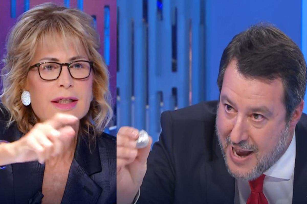 Ascolti tv, Gruber-Salvini scontro show a Otto e Mezzo e La7 di Urbano Cairo schizza nell’Auditel. Del Debbio doppiato Ascolti tv, Gruber-Salvini scontro show a Otto e Mezzo e La7 di Urbano Cairo schizza nell’Auditel. Del Debbio doppiato
