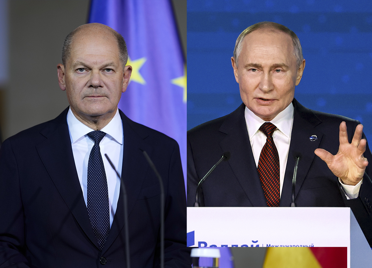 Guerra Ucraina, telefonata Scholz-Putin. Il cancelliere tedesco: “Ritira le truppe e negozia”, lo Zar: “Accordo solo su nuove basi territoriali” Guerra Ucraina, telefonata Scholz-Putin. Il cancelliere tedesco: “Ritira le truppe e negozia”, lo Zar: “Accordo solo su nuove basi territoriali”