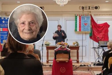 I funerali di Licia Pinelli a Milano. l’Anpi: “Siamo in debito con te”