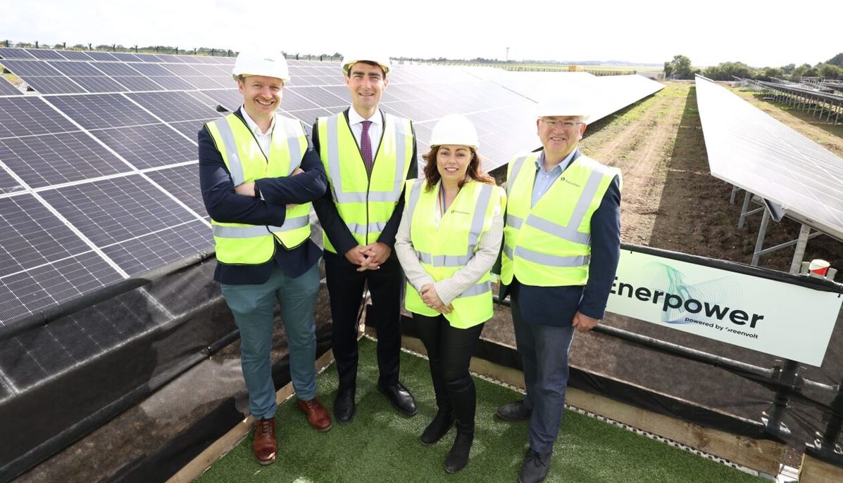 Il Gruppo Greenvolt inaugura un impianto solare da 9 MW presso l’aeroporto di Dublino Il Gruppo Greenvolt inaugura un impianto solare da 9 MW presso l’aeroporto di Dublino