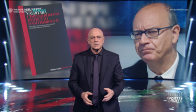 Maurizio Crozza e il monologo su Giorgia Meloni che difende tutti, da Valditara a Massimo Boldi | VIDEO