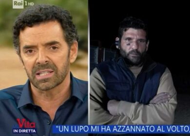 Azzannato dai lupi, a fine intervista Alberto Matano a La Vita in diretta lo saluta: “Allora in bocca al lupo!” E scende il gelo