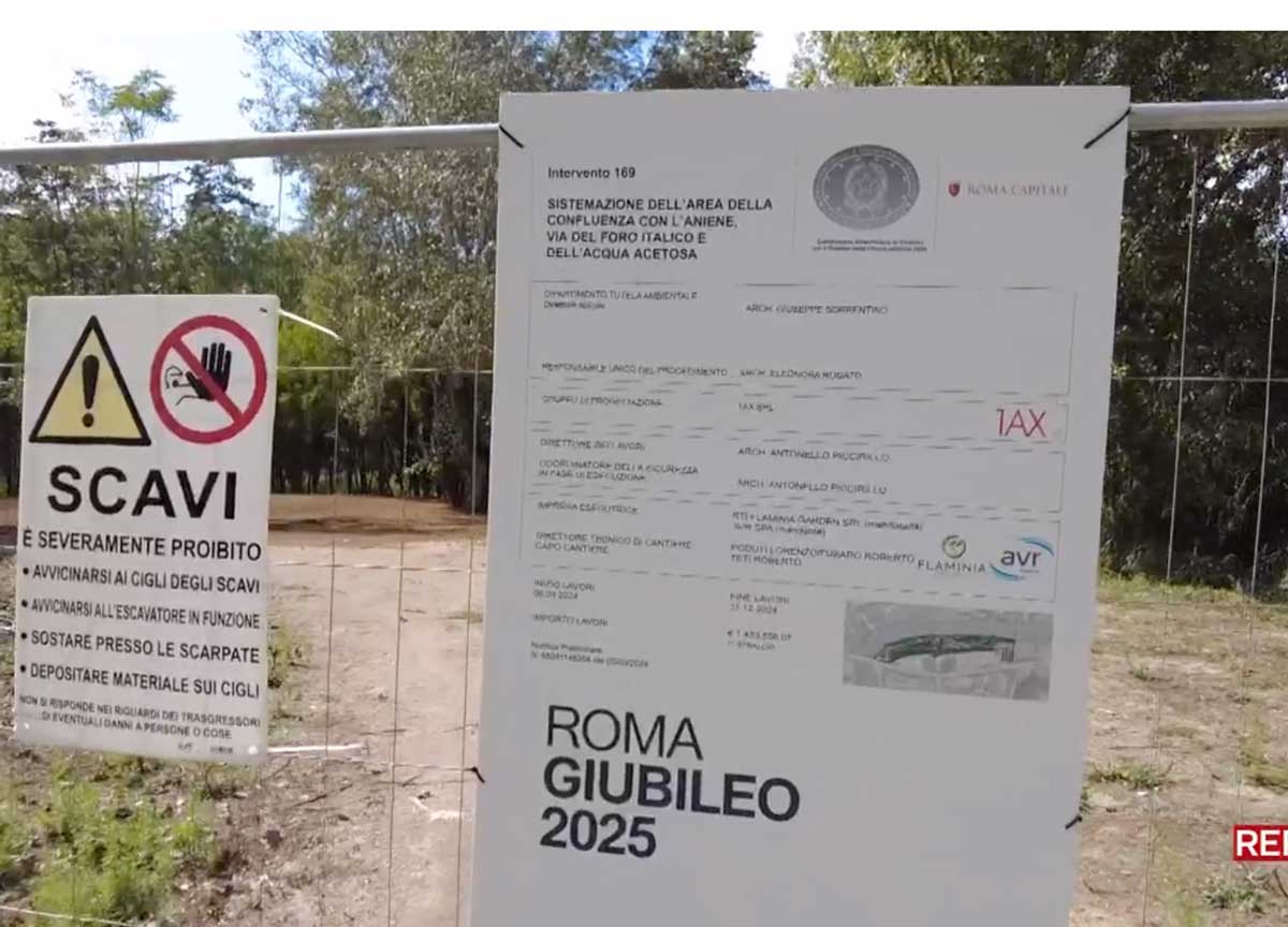 Giubileo, Porta Santa e cantieri profani: Report fa le pulci ai lavori di Roma. Tutti i ritardi di una città in ginocchio Giubileo, Porta Santa e cantieri profani: Report fa le pulci ai lavori di Roma. Tutti i ritardi di una città in ginocchio