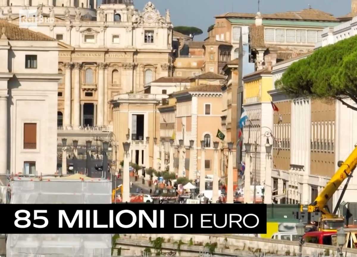 Giubileo, Porta Santa e cantieri profani: Report fa le pulci ai lavori di Roma. Tutti i ritardi di una città in ginocchio Giubileo, Porta Santa e cantieri profani: Report fa le pulci ai lavori di Roma. Tutti i ritardi di una città in ginocchio
