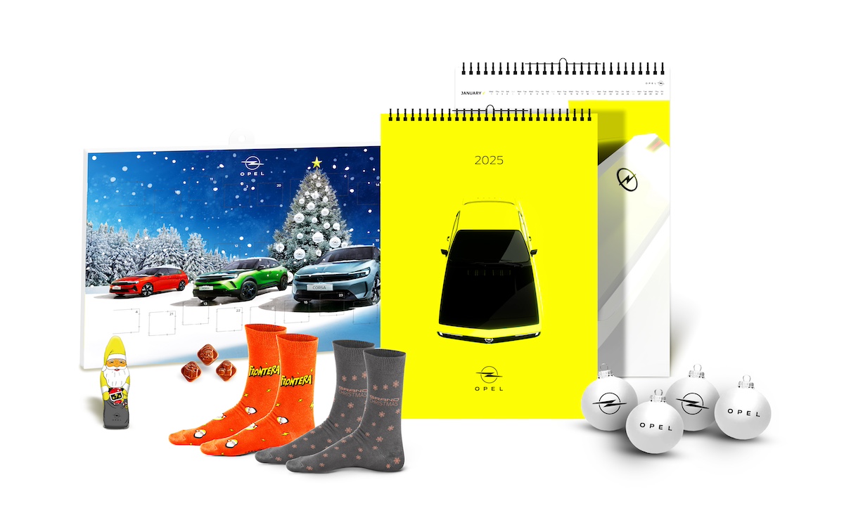 Regali di Natale firmati Opel: stile, storia e innovazione sotto l’albero