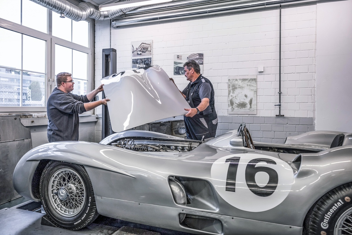Mercedes-Benz W 196 R del 1954 all’asta: un’icona del motorsport a Stoccarda