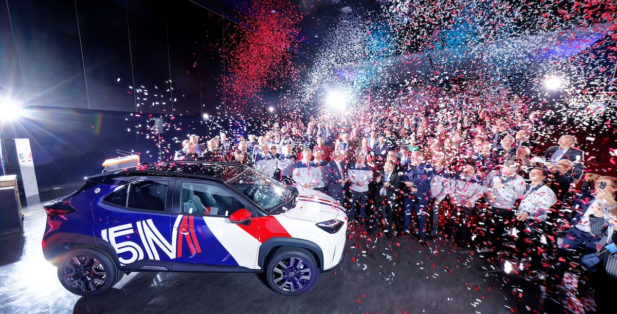 Toyota, 5 milioni di veicoli prodotti in Francia: un traguardo economico e industriale Toyota, 5 milioni di veicoli prodotti in Francia: un traguardo economico e industriale