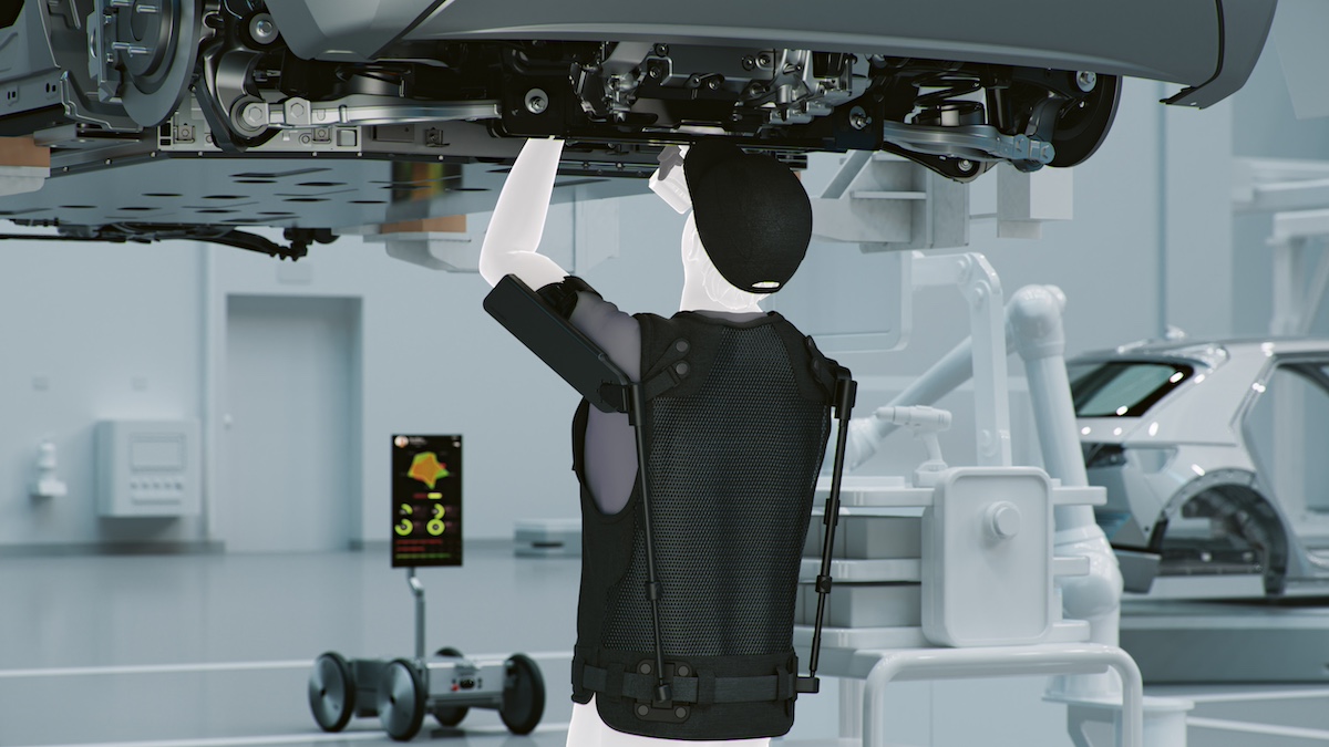 Hyundai e Kia rivoluzionano l’industria con il robot indossabile X-ble Shoulder