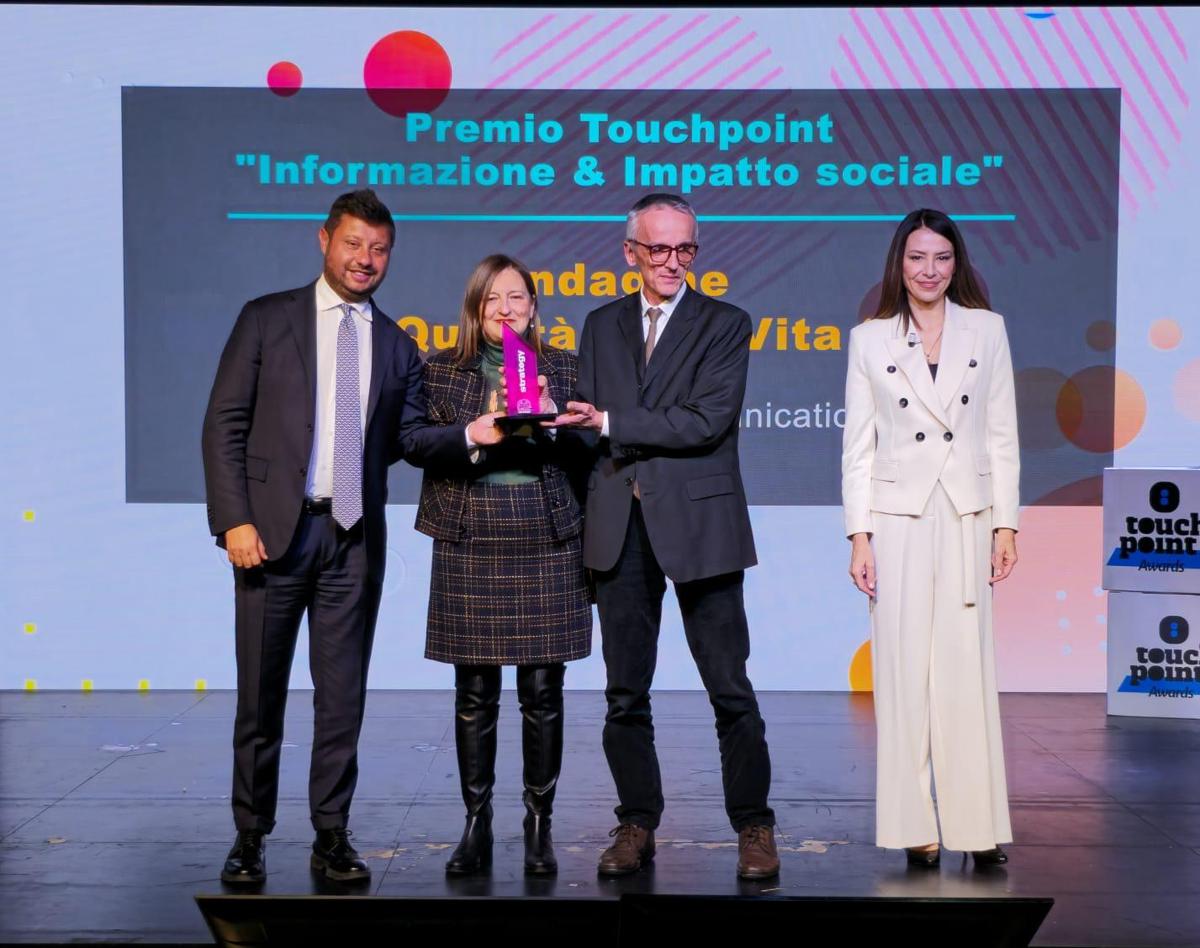 Premio Touchpoint “Informazione & Impatto Sociale” a ItaliaOggi e Ital Communications per l’Indagine sulla Qualità della Vita in Italia 2024