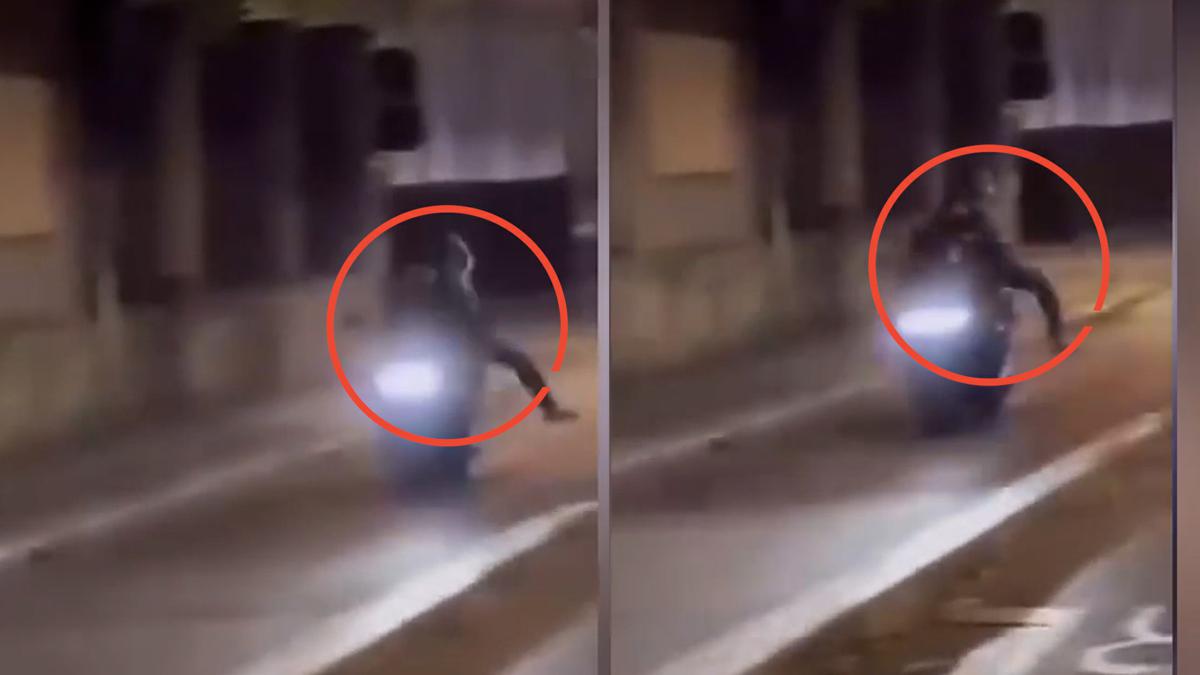 Ramy sullo scooter, l’auto dei carabinieri: alcuni istanti dell’inseguimento al Corvetto (Milano) ripresi da un passante|video Ramy sullo scooter, l’auto dei carabinieri: alcuni istanti dell’inseguimento al Corvetto (Milano) ripresi da un passante|video