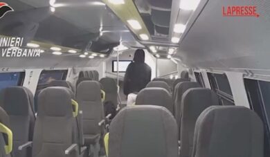 Ruba una borsetta a una passeggera mentre dorme sul treno: riconosciuto grazie al cane che era con lui