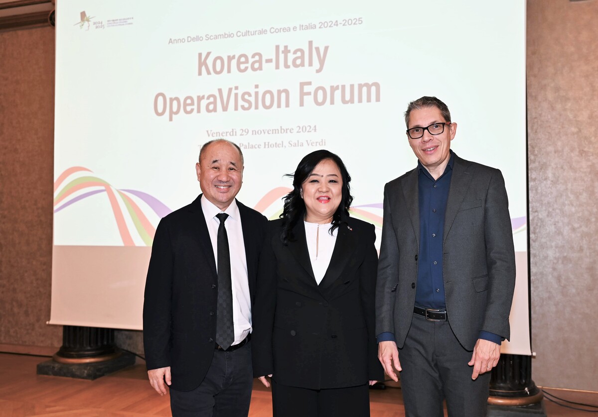 Korea Italy OperaVision Forum per la cultura a Milano