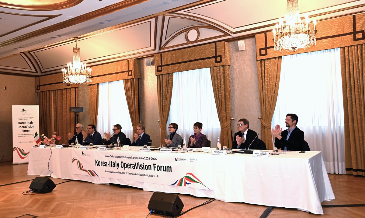 Korea Italy OperaVision Forum per la cultura a Milano