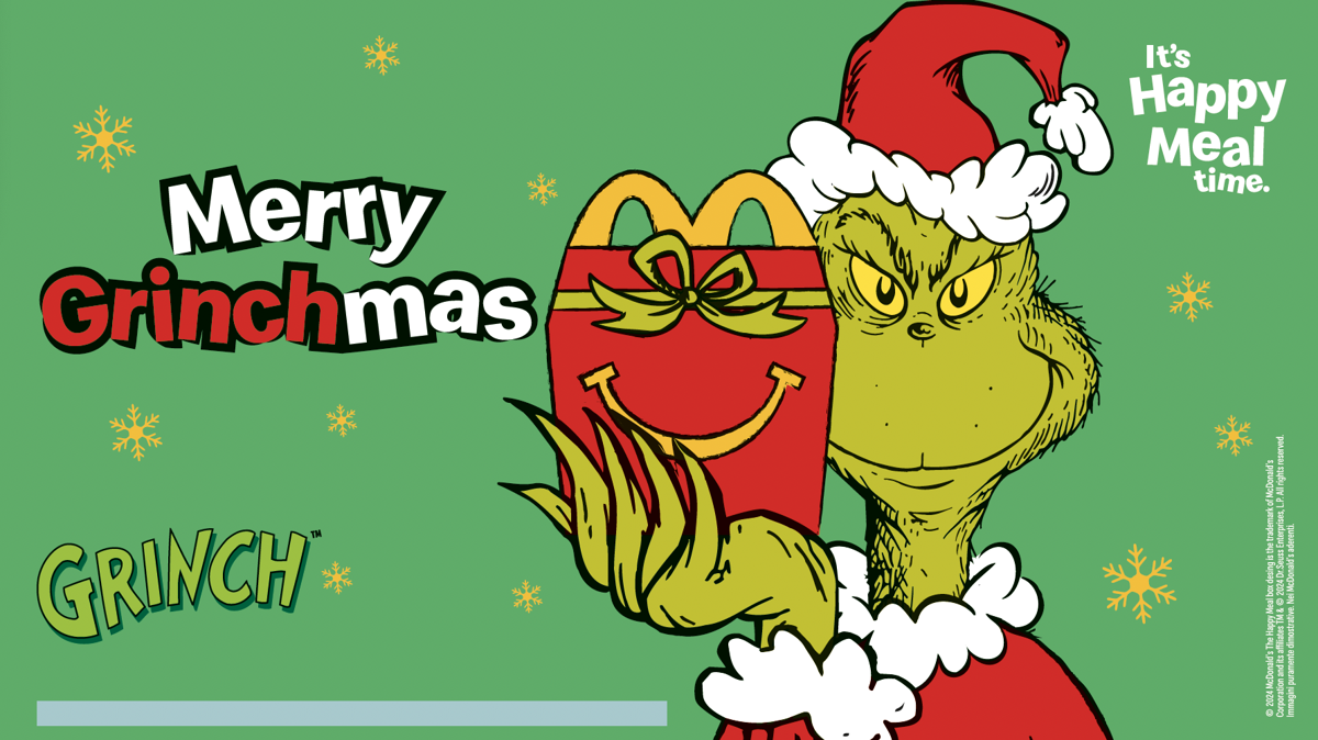 A Roma nel ristorante McDonald’s di Frattocchie arriva il Natale del Grinch A Roma nel ristorante McDonald’s di Frattocchie arriva il Natale del Grinch