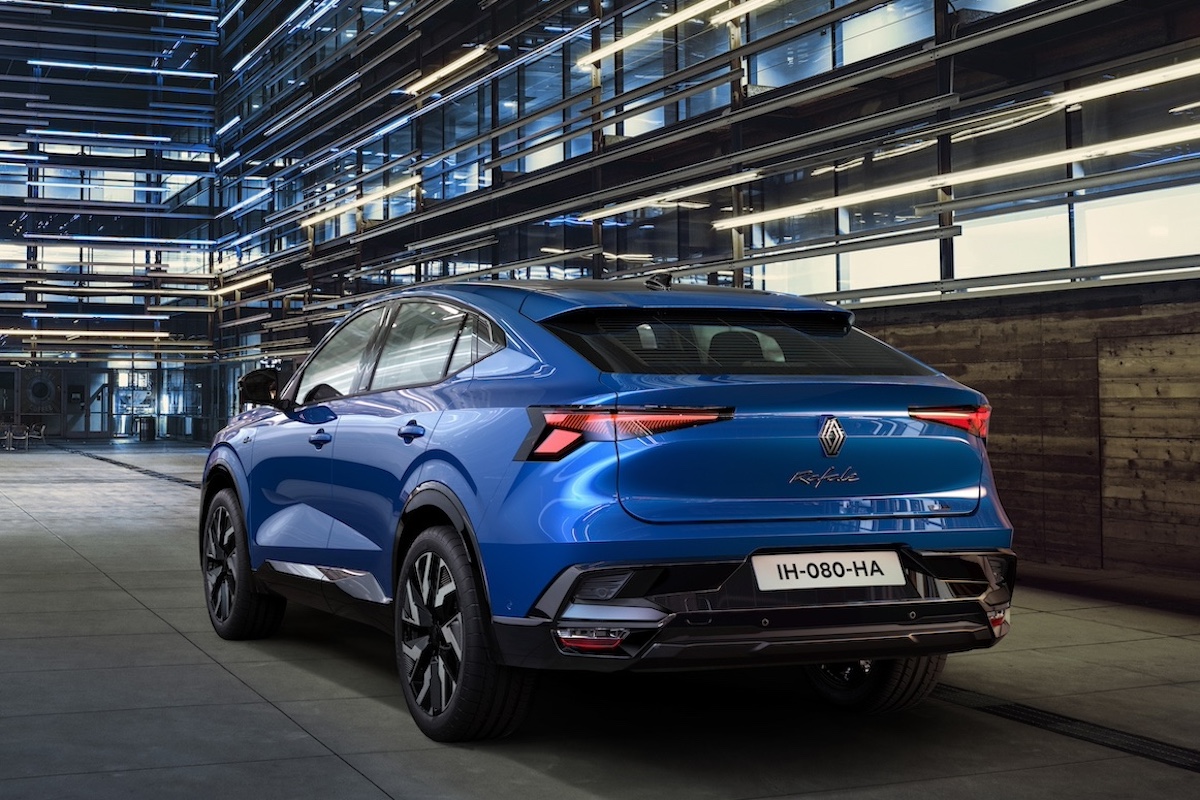 Nuovo Renault Rafale: il design esterno che ridefinisce il SUV coupé